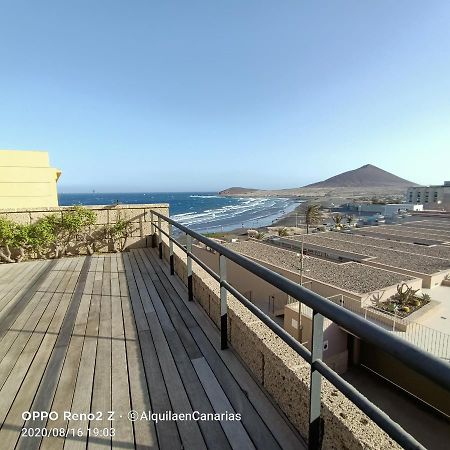 Alquilaencanarias El Medano Spectacular Terrace And Sea Views A Villa Exterior photo