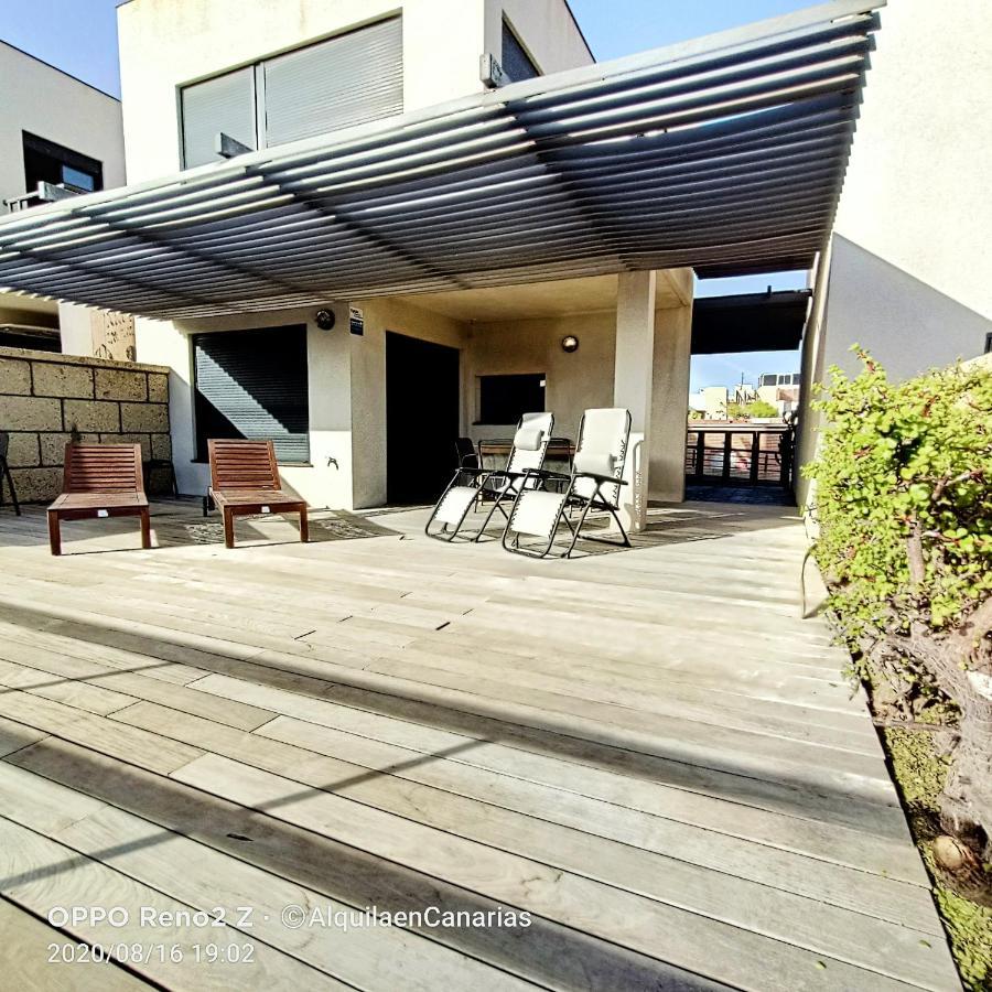 Alquilaencanarias El Medano Spectacular Terrace And Sea Views A Villa Exterior photo